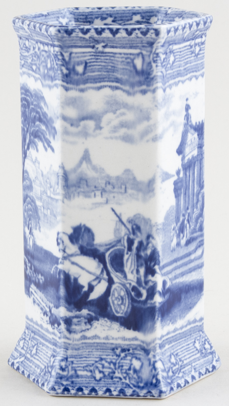 Vase hexagonal c1910